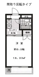 ハイタウン大森公園【3階】の間取り