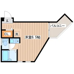 セントラルレジデンス【1階】の間取り