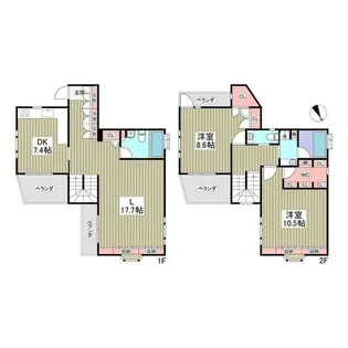 Truth House【4階】の間取り