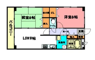 エランドール【2階】の間取り