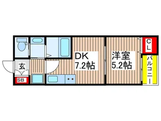 サクラーレ平井【2階】の間取り