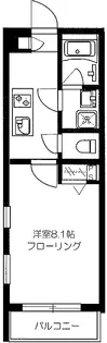 Jolly Flat三軒茶屋【2階】の間取り