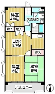 ラ・トール シノダ【3階】の間取り