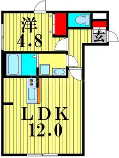 エスジーコート王子駅前【5階】の間取り