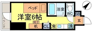 ライジングメゾン新小岩【9階】の間取り