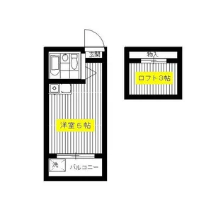 リベラル向山2【1階】の間取り