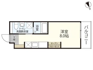 COLLINA山根町【3階】の間取り