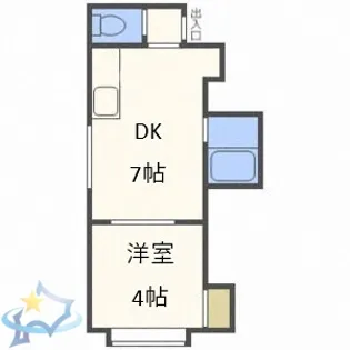アバンティ【3階】の間取り