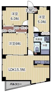プレミュール【2階】の間取り