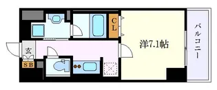 セイワパレス丸の内駅前【6階】の間取り