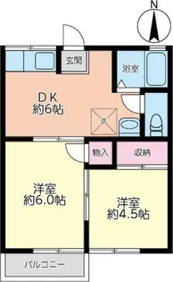 グランツ【2階】の間取り