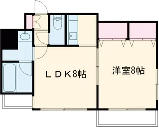 プロスペール【6階】の間取り