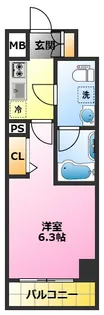 マイナビSTAY武蔵小杉【3階】の間取り