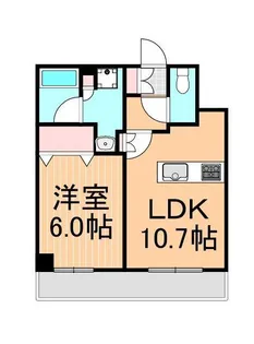 メインステージ北千住VII【2階】の間取り