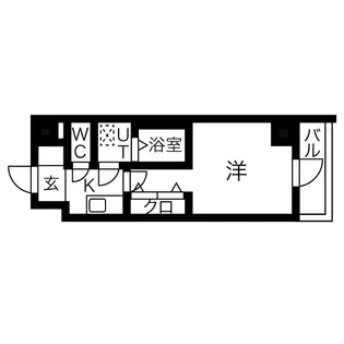 プライムアーバン仙台木町通【3階】の間取り