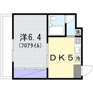 USKシャンブル【3階】の間取り
