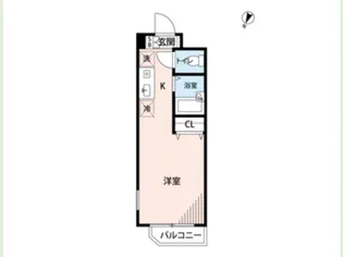 マイナビSTAYミライエ上北沢【2階】の間取り