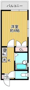 南小岩レジデンス【2階】の間取り