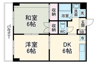 アネックスフジ【3階】の間取り