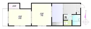 プロスパーハイツ【4階】の間取り