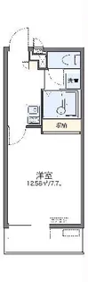 レオパレスオリヴィエII【1階】の間取り
