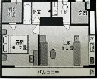 六本木グランドール【5階】の間取り