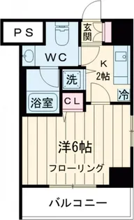 スカイコート都立大学第3【3階】の間取り