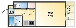 ロータリーマンション萱島西【5階】の間取り