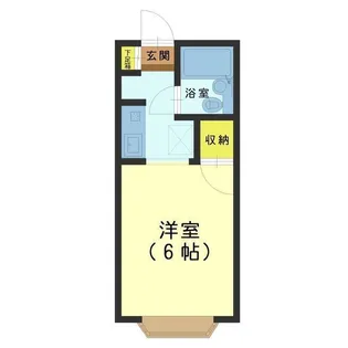 メゾンひばり【2階】の間取り