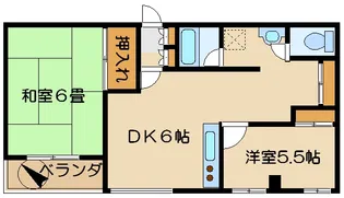 ガーデン欣志ビル【4階】の間取り