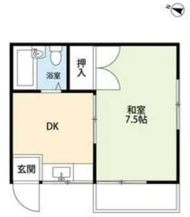 シャイニーコート【2階】の間取り