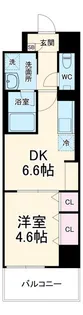 PRIME RESIDENCE NAMIKI【3階】の間取り