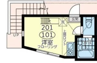 サクセス金沢八景クァトロッチオの瞳【1階】の間取り