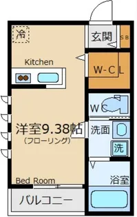 BLI MIU白金台【3階】の間取り