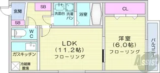 ヴィラージュ【2階】の間取り