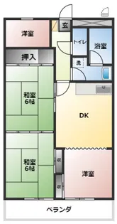 第2大嶽ビル【4階】の間取り