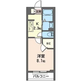 オーハイ【2階】の間取り