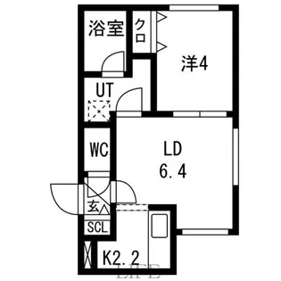 Novello NANGO(ノヴェッロ南郷)【4階】の間取り