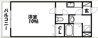 たちばな弐番館【4階】の間取り