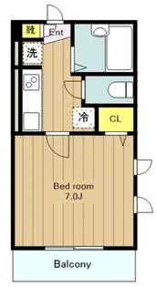 パーク湘南【1階】の間取り