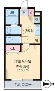 グリーンコート・NT【3階】の間取り