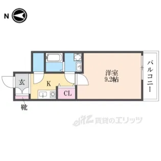ONEメゾン東花園【2階】の間取り
