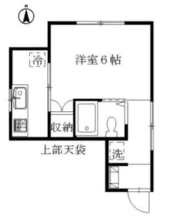 コーポ神山【3階】の間取り