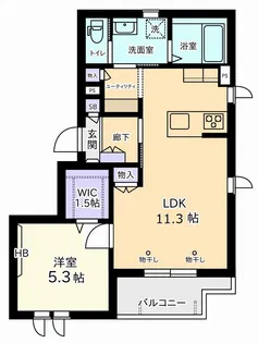 サウスリッジ・ミモザ【3階】の間取り