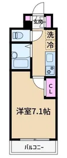 EstemCourtKomagome六義園【4階】の間取り