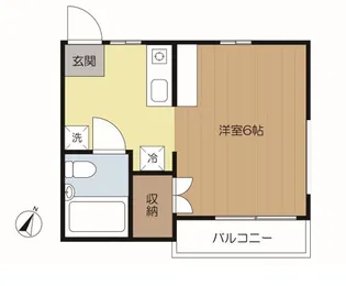 メゾンジョリ【1階】の間取り