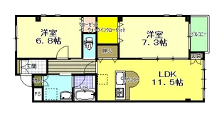 Avanza【3階】の間取り