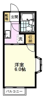 ファミーユ国分寺【2階】の間取り