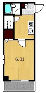 ウエストヴァリー樽町【1階】の間取り