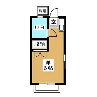 ロゼ7【1階】の間取り